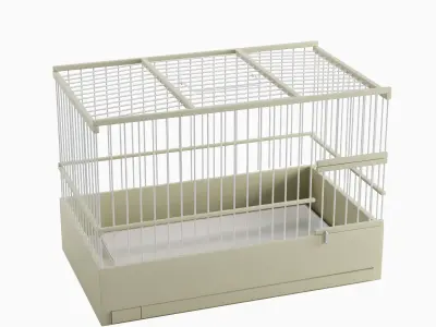 Small Birdcage Set 3D model