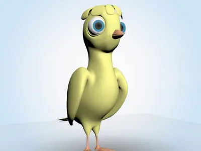 Gloster Canary 3D model