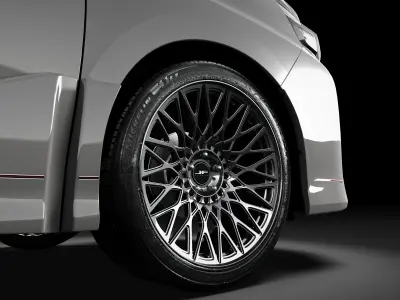 Brixton VL3 Wheels 3D model