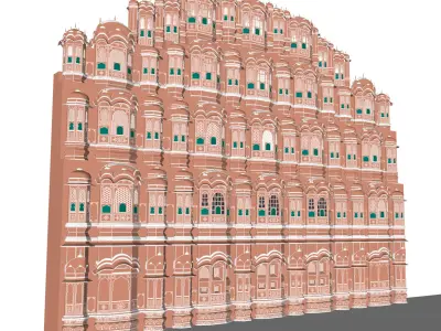 Hawa Mahal Jaipur 3D model