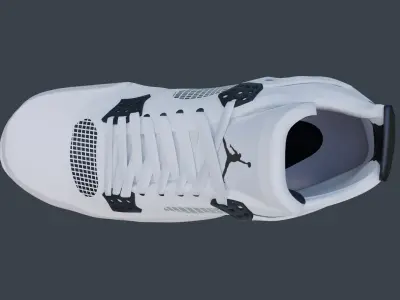 NIKE JORDAN 4 3D model