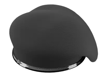 Black Beret 02 3D model