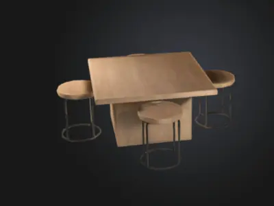 TABLE Free 3D model 11