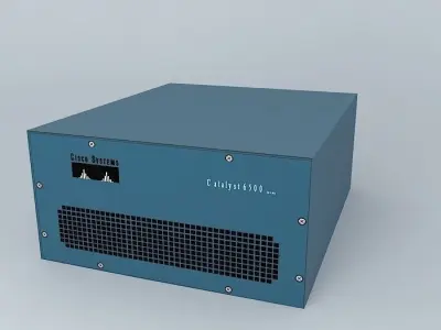 Cisco Catalyst 6504E Switch 3D model