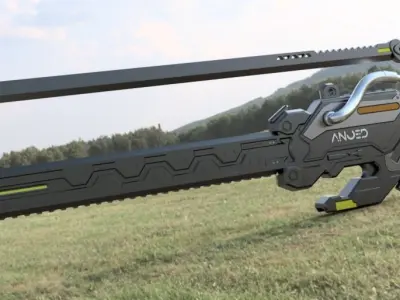 ZZZ Cyberpunk Katana 3D STL 3D print model