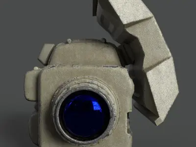 Enhanced Night Vision Goggle Low-poly 3D model