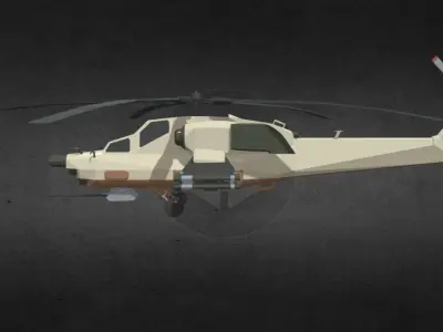 COD MI-28 Havoc Low-poly 3D model