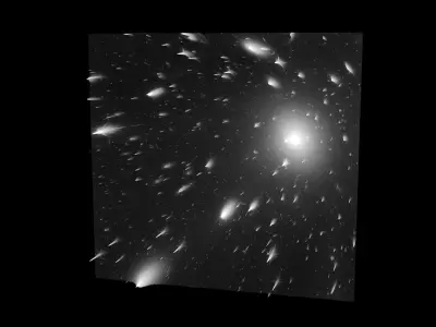 Shapley Supercluster 3D model