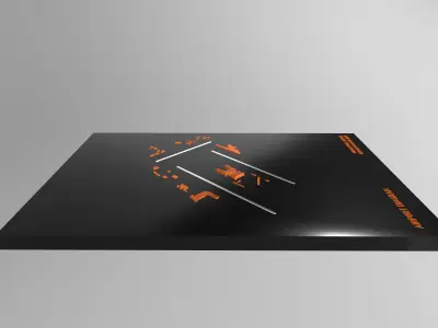 Airport Diagram Indianapolis International Airport Free 3D model