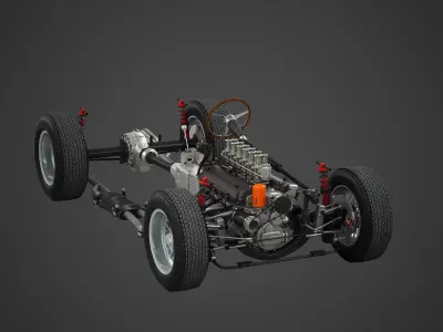 Ferrari 250 GTO - 3445GT - Complete 3D model