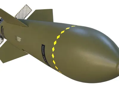 The GBU-57B MOP Massive Ordnance Penetrator  3D model