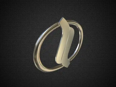 Nissan Diesel Trucks logo 3D model