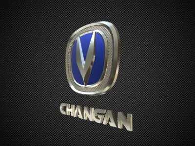 changan logo 3D model