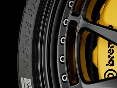 Nankang Sportnex NS2R 285 30 ZR18 93Y 3D model