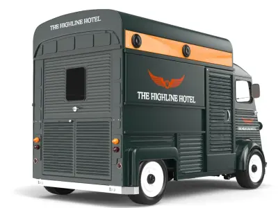 Food Trucks Collection 3D model purchase