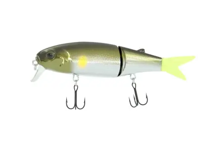 Swimbait fishing lure - natural color 3D model