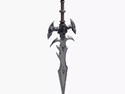 Ancient Battle Sword 3D model