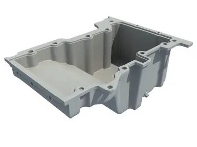 Oil Sump Pan 3D model