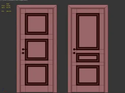Doors Union porte Liberty part 2 3D model