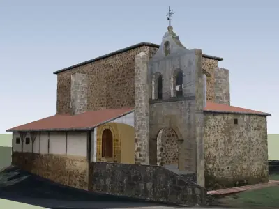 Mazmela Church Free 3D model