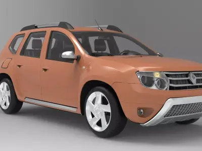 Renault Duster 2016 Free 3D model