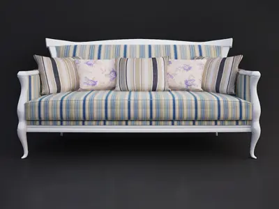 Volpi Matilde Sofa and Armchair Free 3D model