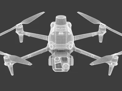 DJI Matrice 4 Drone 3D model
