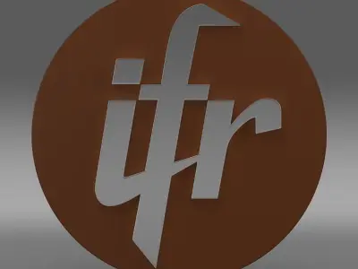 IFR Automotive logo 3D model