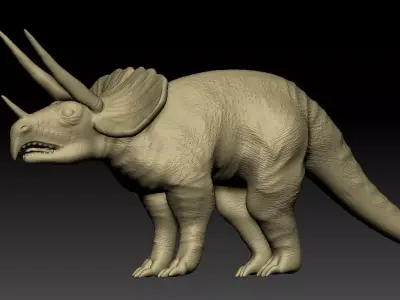 triceratops 3D model