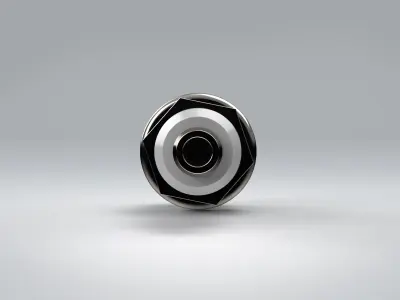  3D Model Spark plug 3D model