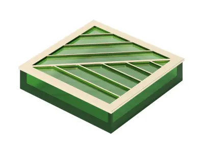 FENDI GARDEN VASES VAP Y24 Y23 Low-poly 3D model