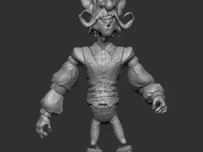Mr Punk 3D print model purchase