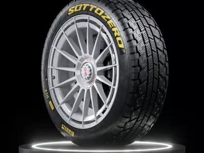 Pirelli Sottozero 235 40 R18 3D model