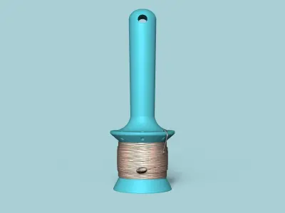 Hand Fishing Line Holder - Simple Handreel 3D print model