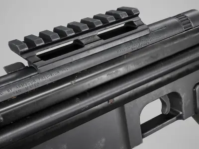 PBR TACTICAL ARMSCOR M1600 SA Low-poly 3D model