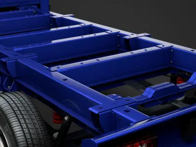 Ram Promaster Truck Single Cab 4300 WB 2020 3D model