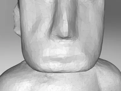 Nigerian figurine statue 3D print model