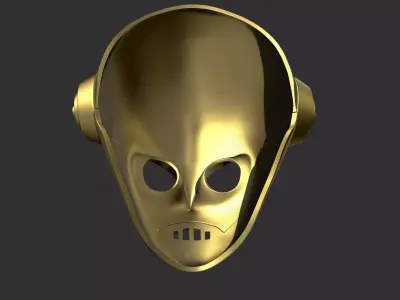 Power Rangers Zeo Cog Mask Stl 3D Print file 3D print model