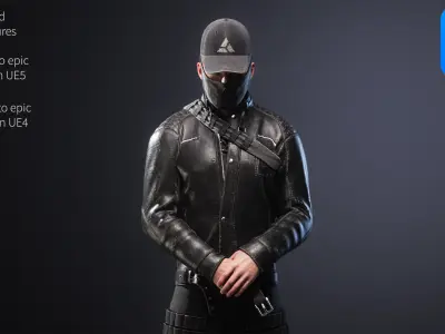 Survival 03 Low-poly 3D model