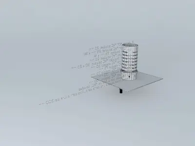 Mini Siphon Bell Affnan 3D model