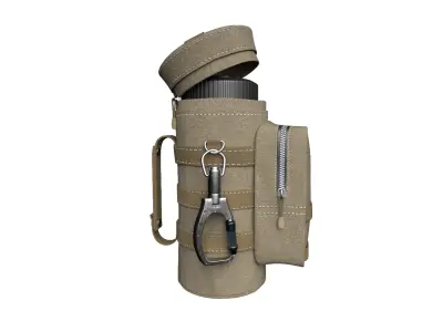 Tactical Pouch 3d low poly Game Asset 3D model