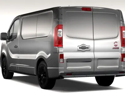 Fiat Talento Van L1 2017 3D model