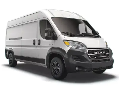 RAM Promaster Van L3H2 2023 3D model