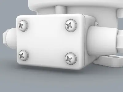 Navigation Light 1 Low-poly 3D model