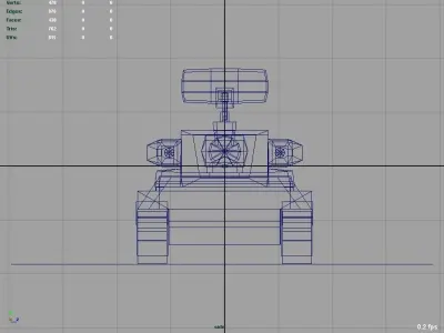 SPAAG Cheetah Low-poly 3D model