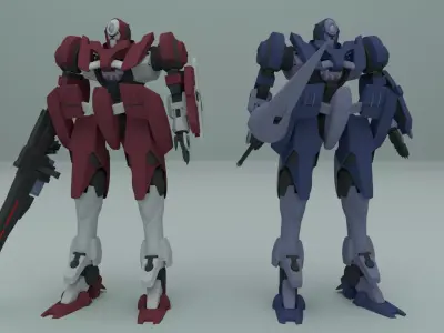 GNX-609T GN-XIII 3D model