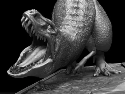 Dinoasaur T rex like  3D model