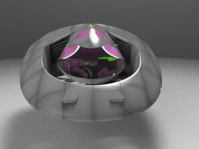 Spaya Personal Hovercraft 3D model