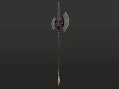 Sword Art Online Sanchi Spear detailed model 3D model
