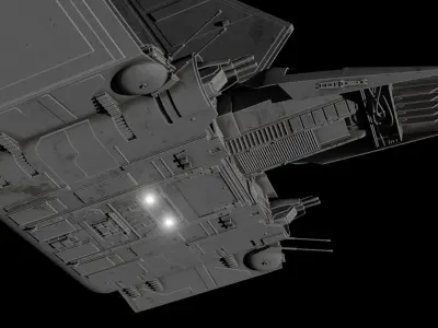 Lambda Shuttle 3D model